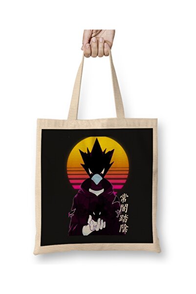 Baskı Dükkanı Tokoyami Fumikage Dark Shadow Boku No 01 Tkanina Torba Duga Sa ...