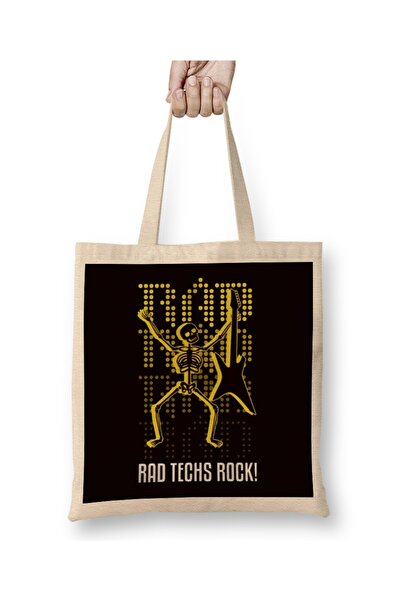 Baskı Dükkanı Rad tehničari Rock radiolog radiograf radiografska tkanina Torb...