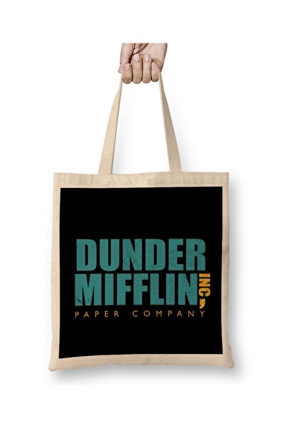 Baskı Dükkanı Kancelarija Dunder Mifflin Inc Papirna kompanija Grunge tkanina...