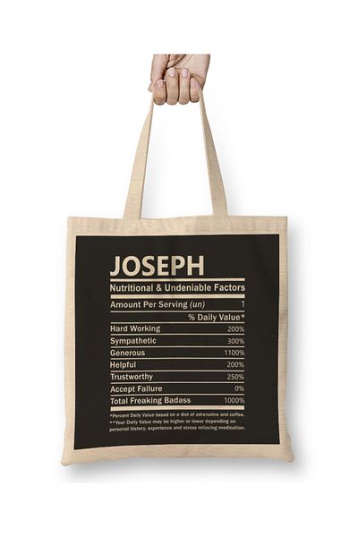 Baskı Dükkanı Joseph Joestar Oh My God υφασμάτινη τσάντα με μακριά λαβή