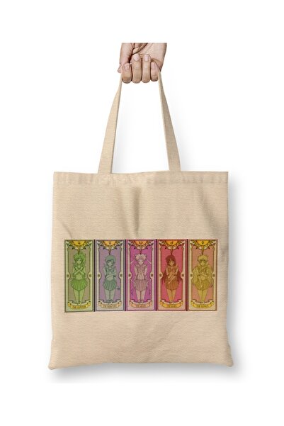 Baskı Dükkanı Sailor Moon 08 Tkanina Torba Duga Sa ručkom