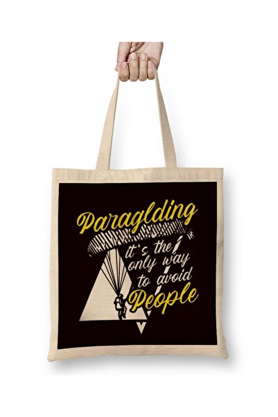 Baskı Dükkanı Paragliding Paraglider Introvertirano padobranstvo Padobranstvo...