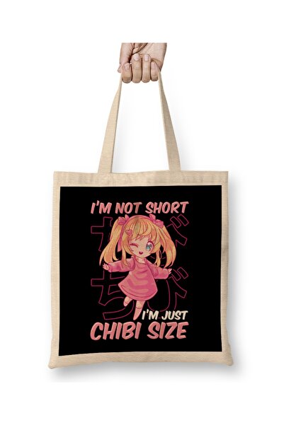 Baskı Dükkanı Nisam niski, samo sam u chibi veličini, slatka anime devojka, o...