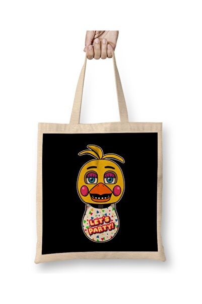 Baskı Dükkanı Five Nights At Freddy's FNAF Let's Party Tkanina Torba Duga Sa ...