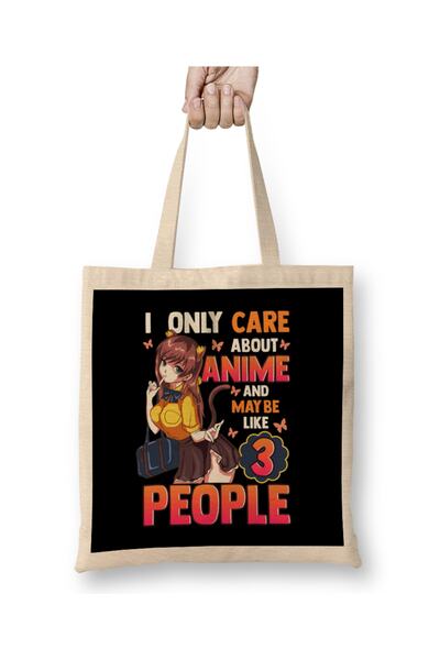 Baskı Dükkanı Brinem samo za anime i možda za 3 osobe. Tkanina Torba Dugačka ...