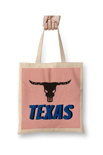 Baskı Dükkanı Texan Vintage υφασμάτινη τσάντα με μακριά λαβή