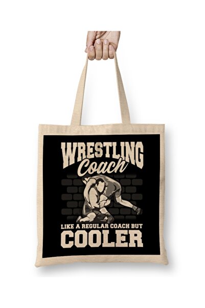 Baskı Dükkanı Тренер з боротьби, як звичайний тренер, але крутіший Bez Çanta ...