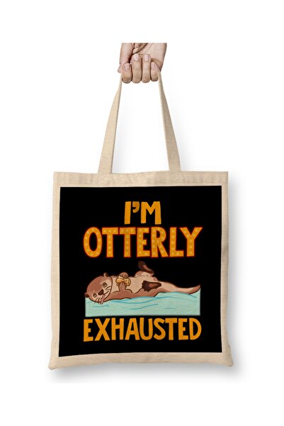 Baskı Dükkanı Da si voće, bio bi majica sa igračkom reči "ananas" Torba duga ...