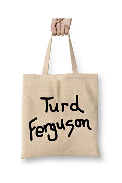 Baskı Dükkanı Turd Ferguson tkanina Torba dugačka Sa ručkom