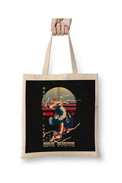 Baskı Dükkanı One Piece Monkey D Luffy 01 Tkanina Torba Duga Sa ručkom