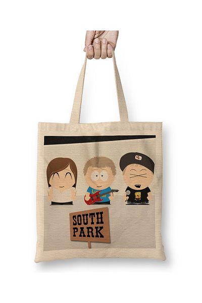 Baskı Dükkanı South Park 08 υφασμάτινη τσάντα με μακριά λαβή