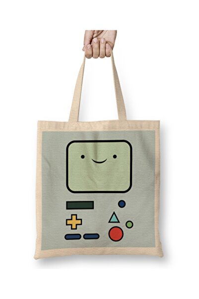 Baskı Dükkanı Adventure Time Bmo 03 Tkanina Torba Duga Sa ručkom