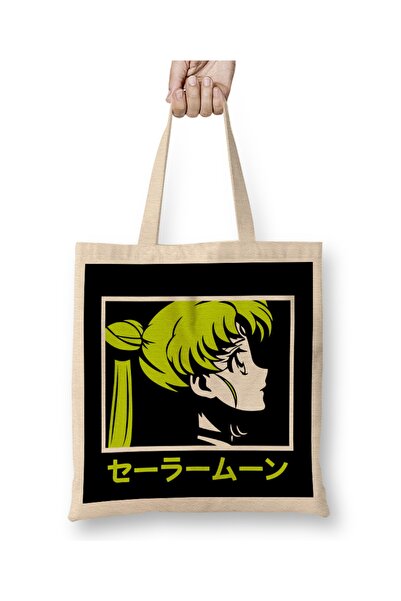 Baskı Dükkanı Anime Sailor Moon tkanina Torba duga Sa ručkom