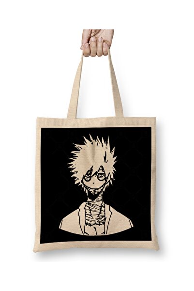 Baskı Dükkanı Dabi My Hero Academia tkanina Torba duga Sa ručkom