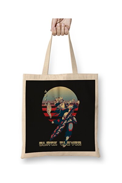 Baskı Dükkanı Asta Black Clover 04 Tkanina Torba Duga Sa ručkom