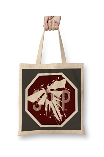 Baskı Dükkanı Svetlećica The Last of Us Stop Cloth Torba Duga Sa ručkom