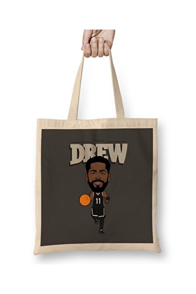 Baskı Dükkanı Kyrie Irving Uncle Drew Cloth Torba Long Sa ručkom