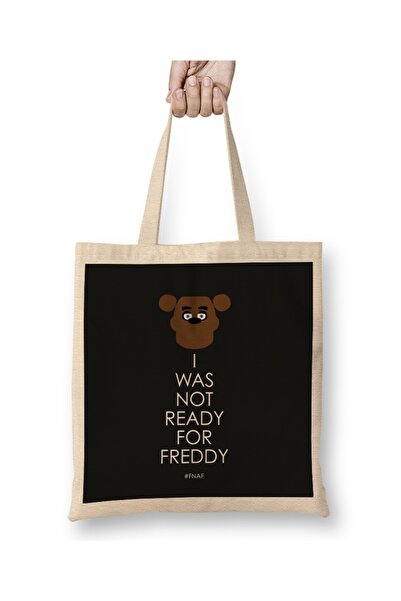 Baskı Dükkanı Freddy Fazbear Nisam bio spreman za Freddy Cloth Torba Long Sa ...
