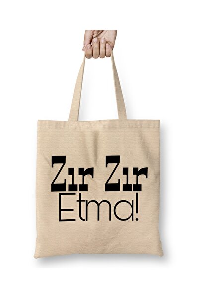 Baskı Dükkanı Zır Zır Etma Crnomorska tkanina Torba Dugačka Sa ručkom