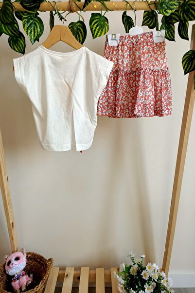 DFN T-SHİRT/ŞORT ETEK İKİLİ TAKIM