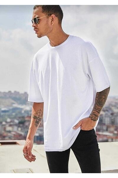 Revasser Bela unisex širok kroj Oversize kroj T-shirt Rvs