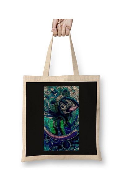 Baskı Dükkanı Asui Tsuyu Boku no Hero Academia My Hero Academia Geantă din pânză cu mâner lung