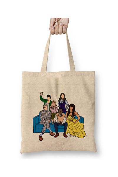 Baskı Dükkanı The Good Place 02 υφασμάτινη τσάντα με μακριά λαβή