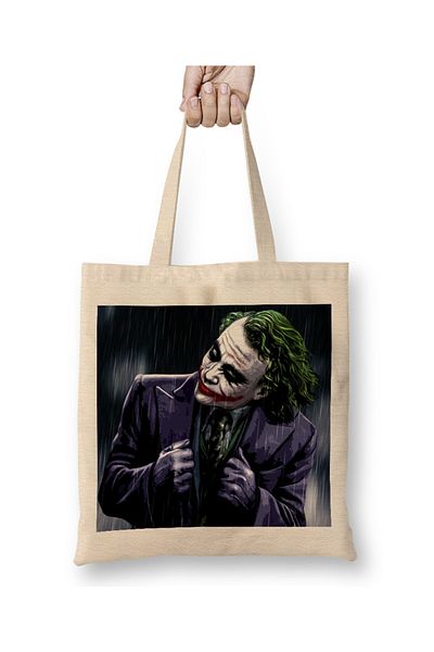 Baskı Dükkanı Joker 016 υφασμάτινη τσάντα με μακριά λαβή