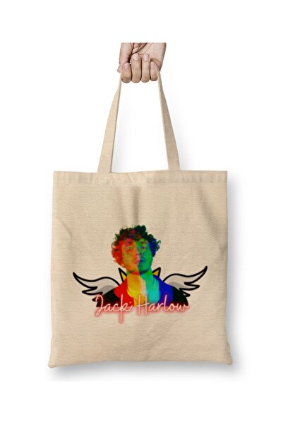 Baskı Dükkanı Jack Harlow POKLON UMETNIČKA tkanina Torba Dugačka Sa ručkom