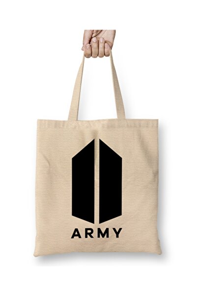Baskı Dükkanı Bts Bangtan Boys Kim Taehyung V Jin Kim Bts Army Tkanina Torba ...