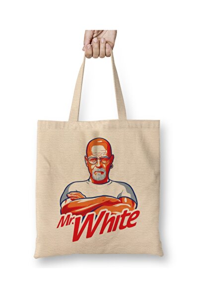Baskı Dükkanı Breaking Bad Mr White Cloth Torba Dugačka Sa ručkom