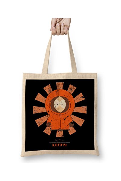 Baskı Dükkanı South Park Kenny Retro Japanska Tkanina Torba Duga Sa ručkom