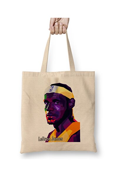 Baskı Dükkanı Lebron James 02 Tkanina Torba Duga Sa ručkom