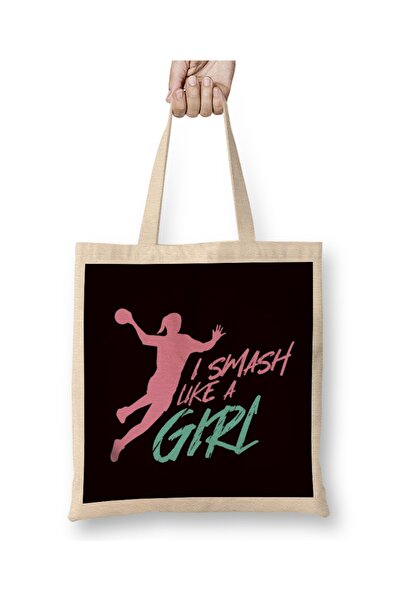 Baskı Dükkanı Дівчина-гравець в гандбол Гандболіст М'яч Спортивний тренер Тре...