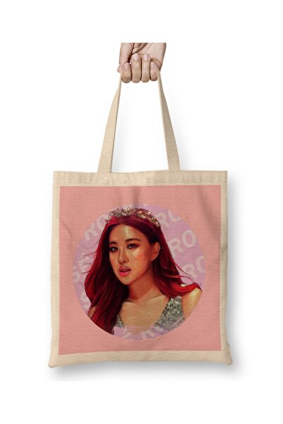 Baskı Dükkanı Kpop Rose Black Oh Pink Tkanina Torba Duga Sa ručkom