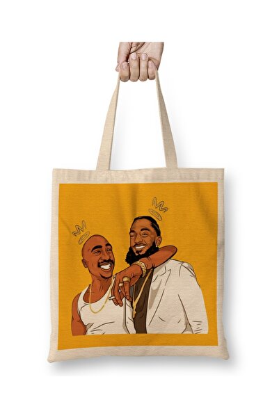 Baskı Dükkanı Deljena memorija Ermias Asghedom tkanina Torba duga Sa ručkom