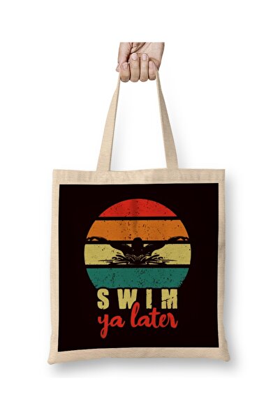 Baskı Dükkanı Ретро плавальний костюм Ya Later Swimmer Водні види спорту Басе...