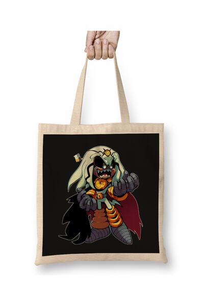 Baskı Dükkanı Sonic The Hedgehog Dr Finitevus Сумка без ручок з довгими ручками