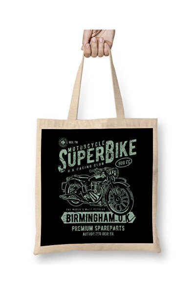 Baskı Dükkanı Супербайк Рейсинг Клуб Сумка з довгою ручкою