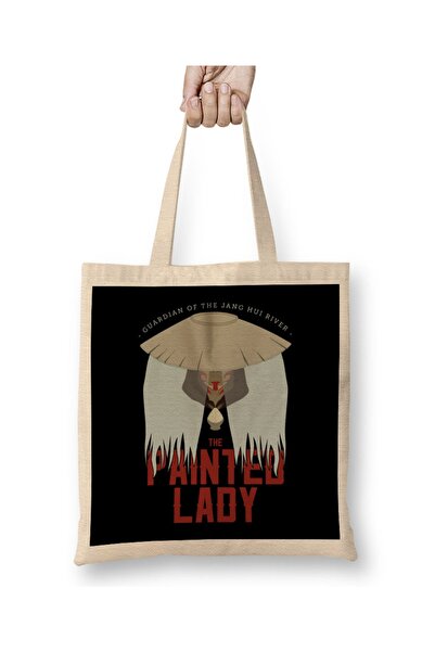 Baskı Dükkanı Slikana dama Avatar Poslednji upravljač vazduha Tkanina Torba D...