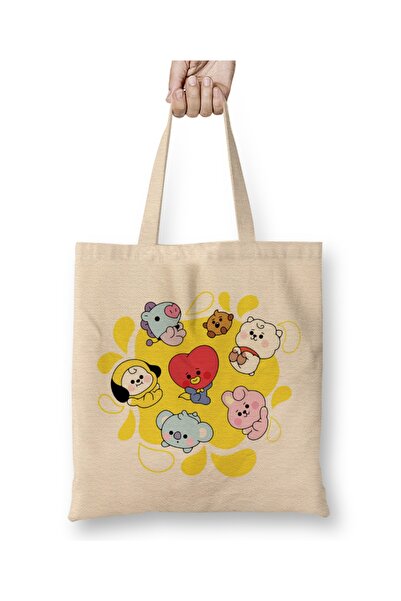 Baskı Dükkanı Bts Kpop Adorable Characters Беза ручка Довга ручка