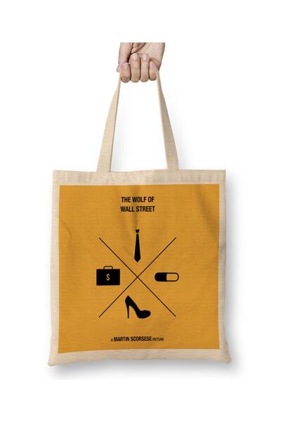 Baskı Dükkanı Vuk sa Vol Strita Ikone Film Silueta Torba Torba Duga Sa ručkom