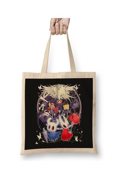 Baskı Dükkanı Hollow Knight tkanina Torba duga Sa ručkom