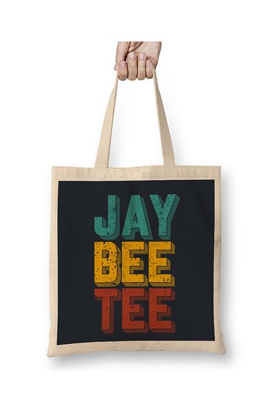 Baskı Dükkanı Υφασμάτινη τσάντα Jaybeetee με μακριά λαβή