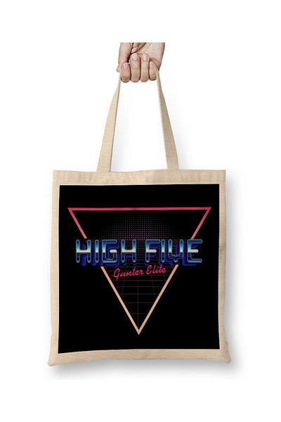 Baskı Dükkanı Geantă din pânză Ready Player One High Five Gunter Elite cu mâner lung