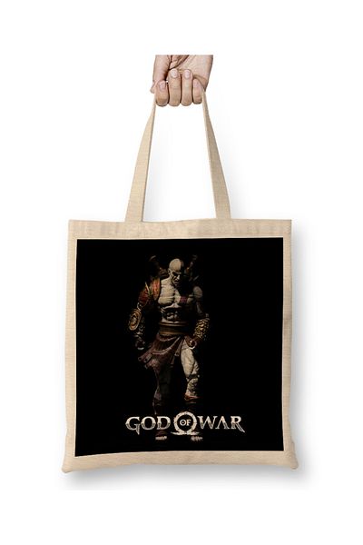 Baskı Dükkanı God of War 09 υφασμάτινη τσάντα με μακριά λαβή
