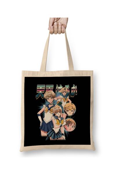 Baskı Dükkanı Mornarska tkanina Uranus Torba duga Sa ručkom