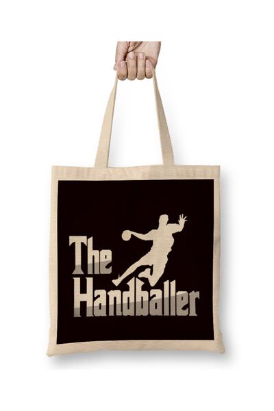 Baskı Dükkanı Гандболіст Гандболіст М'яч Спорт Команда Тренер Тренер Bez Çant...