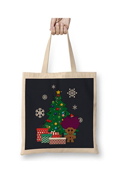 Baskı Dükkanı Троль-лялька біля ялинки Без сумки З довгою ручкою