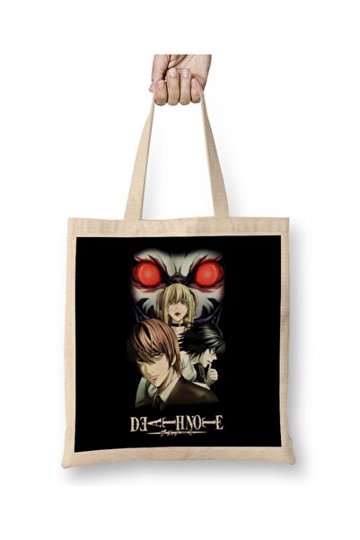 Baskı Dükkanı Death Note anime tkanina Torba duga Sa ručkom